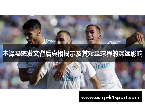 本泽马怒发文背后真相揭示及其对足球界的深远影响