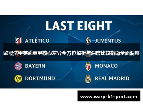 欧冠法甲英超意甲核心差异全方位解析与深度比较指南全面洞察 欧冠法甲英超意甲核心差异全方位解析与深度比较指南全面洞察